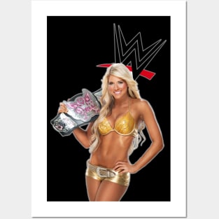 WWE Kelly Kelly Render Posters and Art